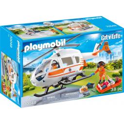 Playmobil helicoptero de rescate - Imagen 1