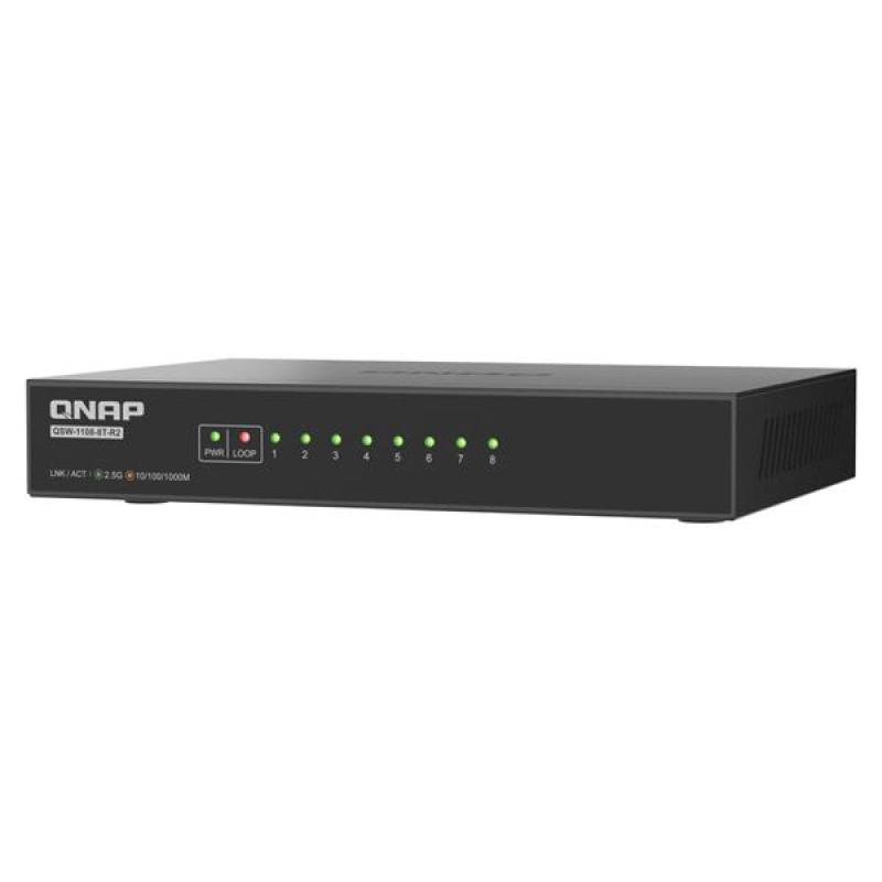 Switch qnap qsw - 1108 - 8t - r2 8 puertos
