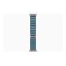 Smartwatch apple watch ultra 3 gps + cellular 49mm natural titanium case blue alpine loop - m