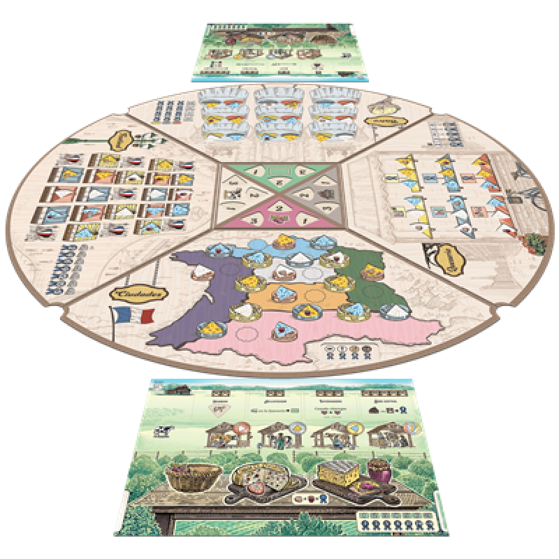 Juego de mesa fromage