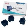 Tinta solida xerox tektronix phaser 8400 cian 3 unidades