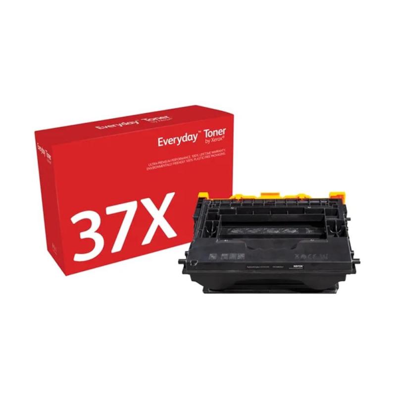 Toner xerox everyday compatible con hp ljm608 (cf237x) 37x negro