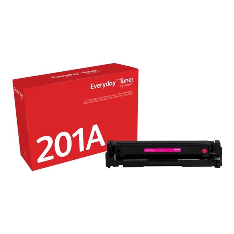 Toner xerox everyday compatible con hp 201a color laserjet pro m252. mfp m274(cf403a crg045m) magenta