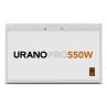 Fuente alimentacion nox urano pro gaming atx 550w blanco