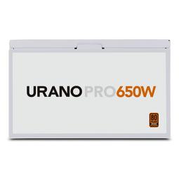 Fuente alimentacion nox urano pro gaming atx 650w blanco
