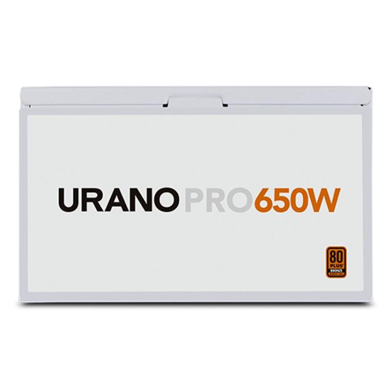 Fuente alimentacion nox urano pro gaming atx 650w blanco