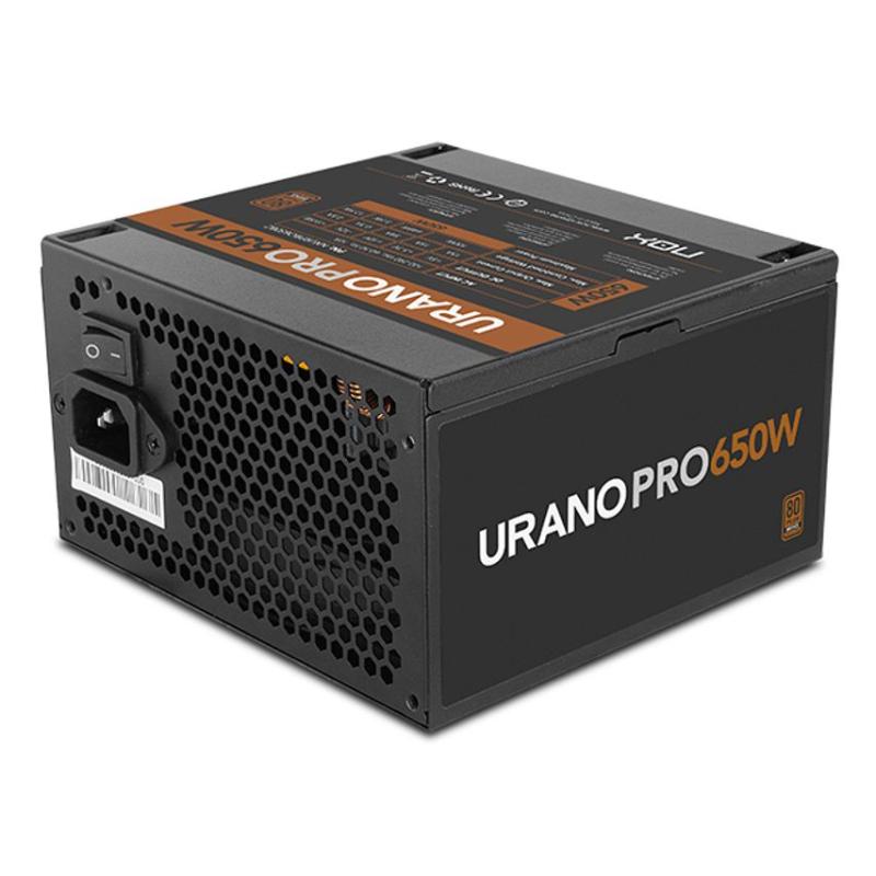 Fuente alimentacion nox urano pro gaming atx 650w