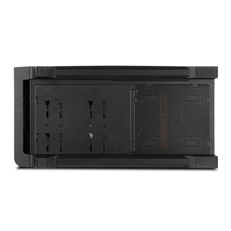 Caja ordenador gaming nox hummer ether atx argb cristal templado negro