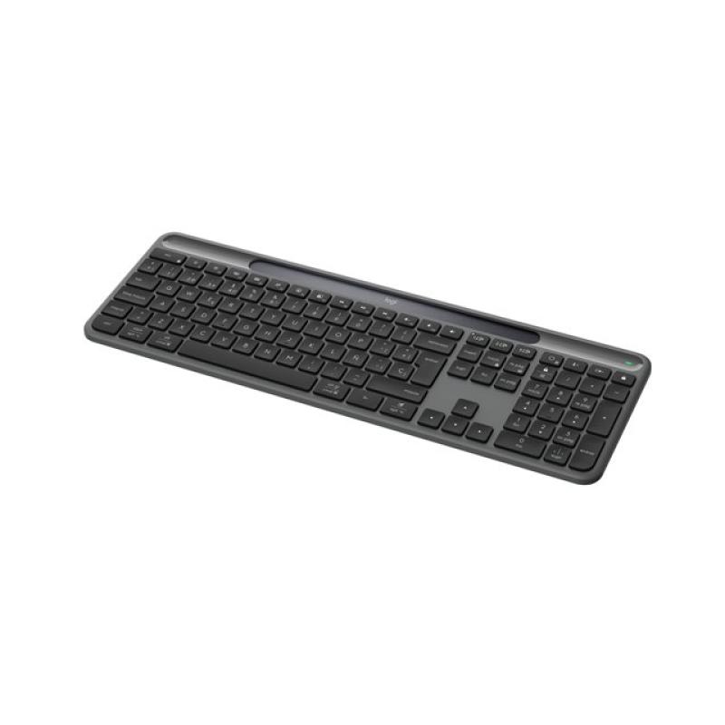 Teclado logitech signature slim solar+ k980 for business negro