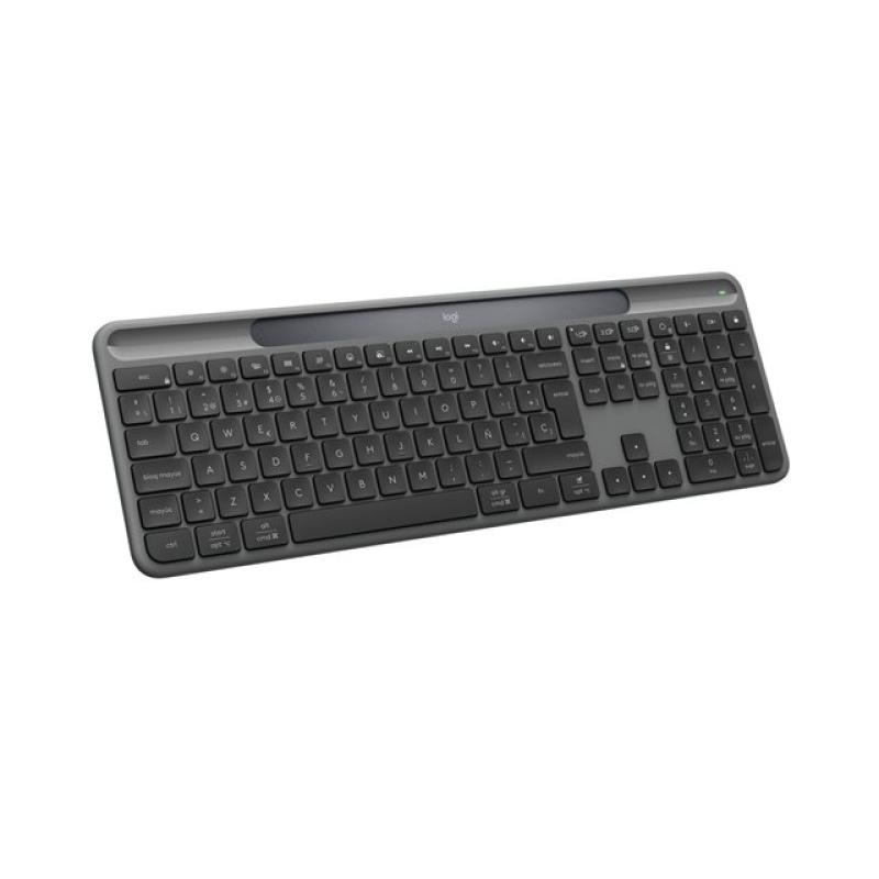 Teclado logitech signature slim solar+ k980 for business negro