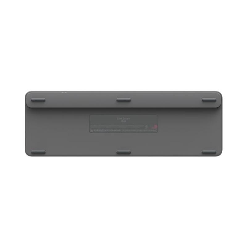 Teclado logitech signature slim solar+ k980 for business negro