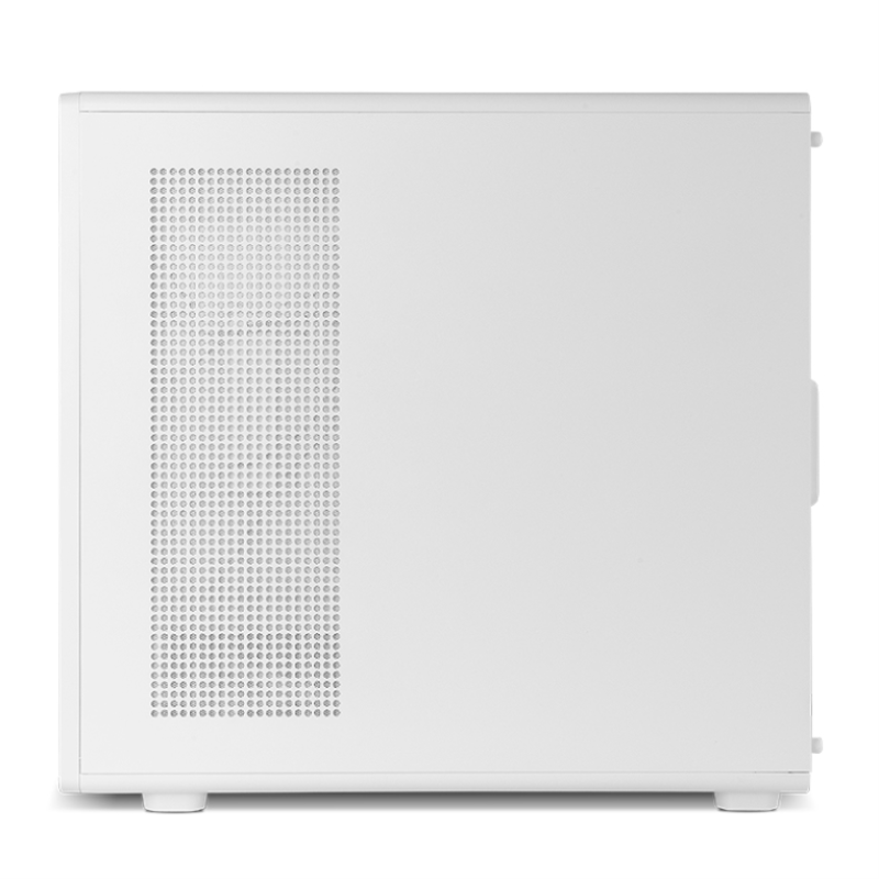 Caja ordenador gaming nox hyperflow hummer aero atx argb cristal templado blanco