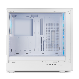 Caja ordenador gaming nox hyperflow hummer aero atx argb cristal templado blanco