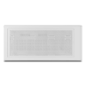 Caja ordenador gaming nox hyperflow hummer aero atx argb cristal templado blanco