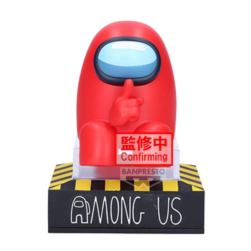 Figura banpresto among us monitor top figz red vol.1
