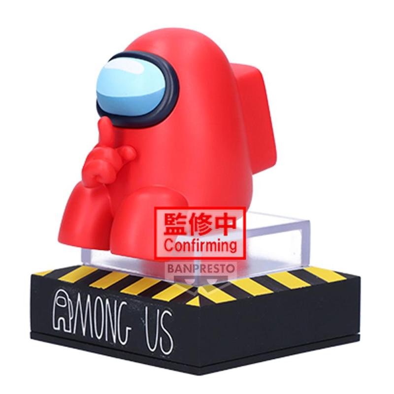 Figura banpresto among us monitor top figz red vol.1