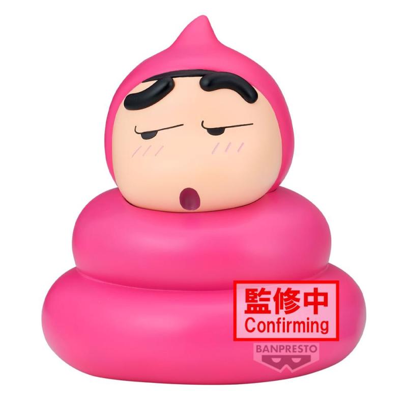 Figura banpresto crayon shinchan big sofvimates shinnosuke nohara poop cosplay ver.a