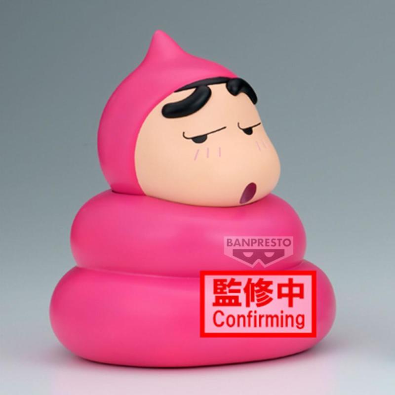 Figura banpresto crayon shinchan big sofvimates shinnosuke nohara poop cosplay ver.a