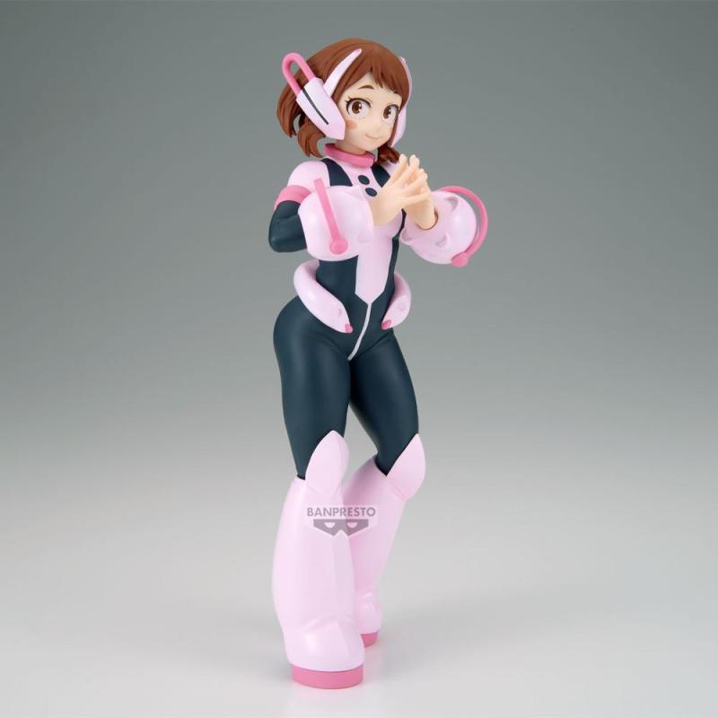 Figura banpresto my hero academia glitter&glamours ochaco uraraka