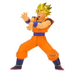 Figura banpresto dragon ball z blood of saiyans - super saiyan son goku -