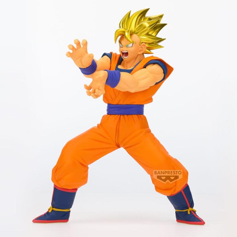 Figura banpresto dragon ball z blood of saiyans - super saiyan son goku -