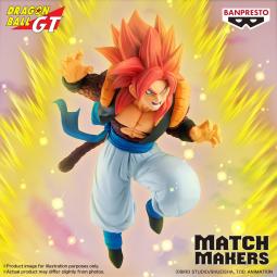 Figura banpresto dragon ball gt match makers super saiyan 4 gogeta(vs super yi - shinron)