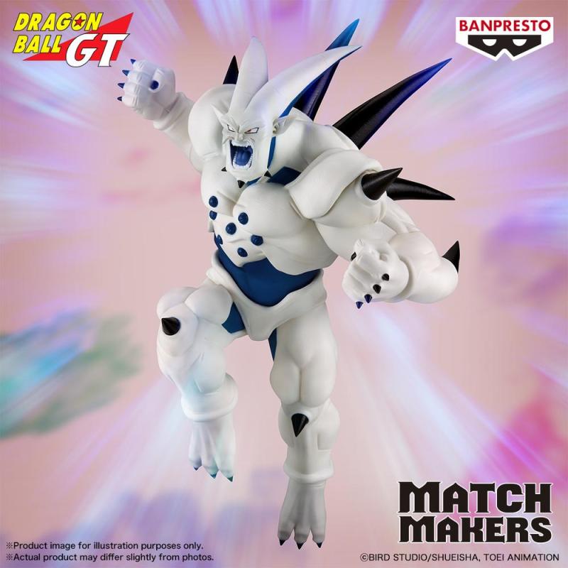 Figura banpresto dragon ball gt match makers super yi - shinron(vs super saiyan 4 gogeta)