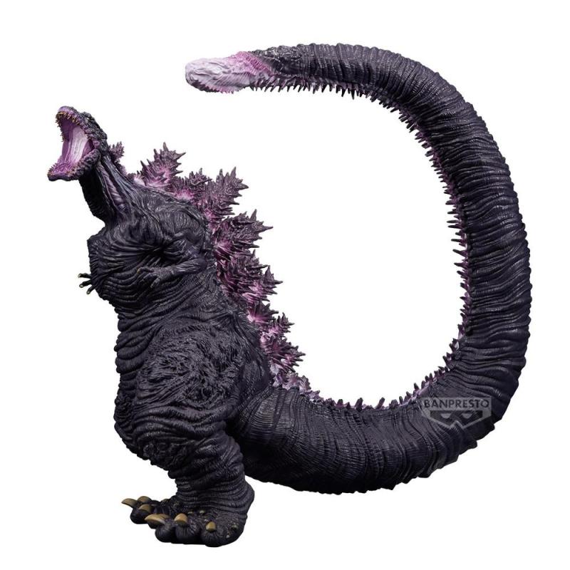Figura banpresto shin godzilla monster roah attack extra large godzilla 2016 4th form awakening night color ver.