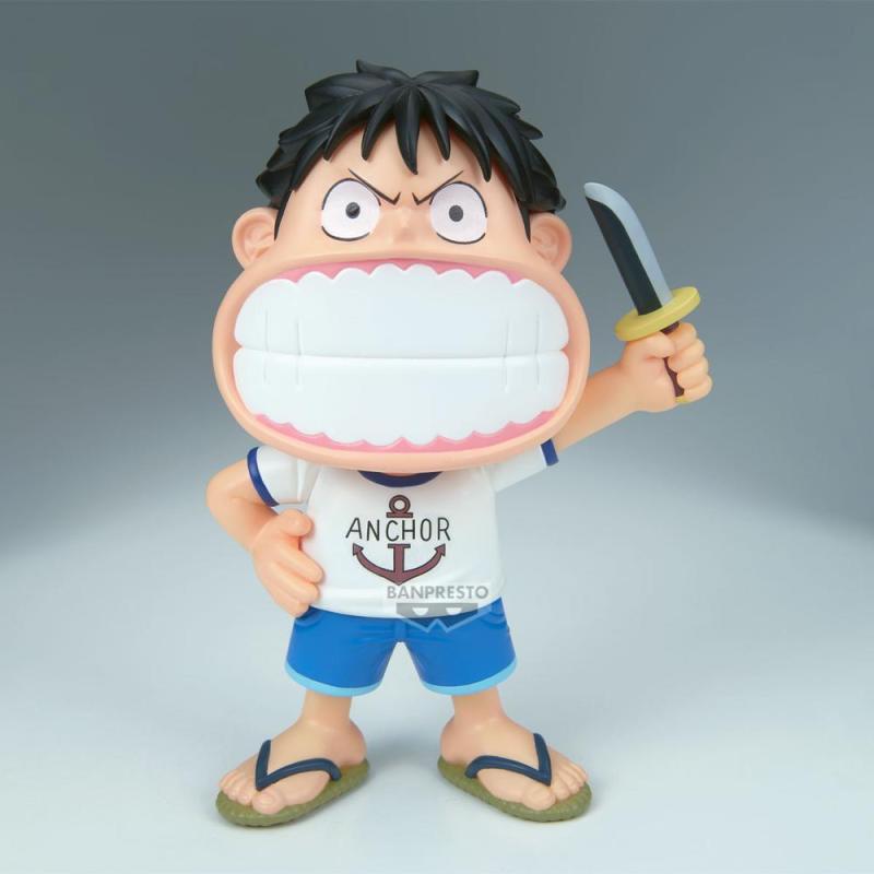 Figura banpresto one piece big sofvimates monkey d.luffy