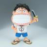 Figura banpresto one piece big sofvimates monkey d.luffy