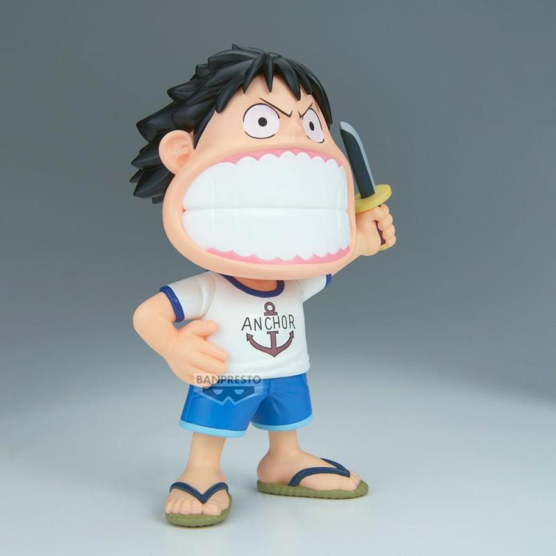 Figura banpresto one piece big sofvimates monkey d.luffy
