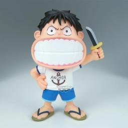 Figura banpresto one piece big sofvimates monkey d.luffy