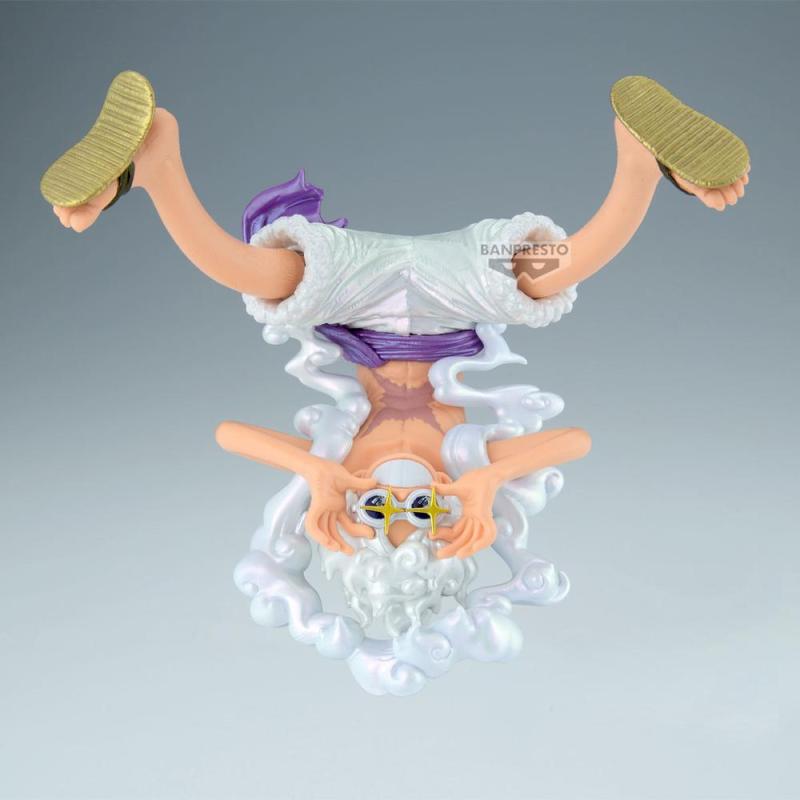 Figura banpresto one piece king of artist monkey d.luffy gear5 - special ver.