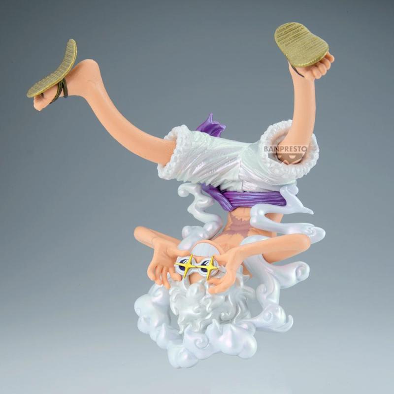 Figura banpresto one piece king of artist monkey d.luffy gear5 - special ver.