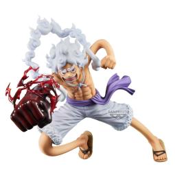 Figura banpresto one piece grandista - monkey d.luffy gear5 - special edition