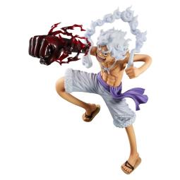 Figura banpresto one piece grandista - monkey d.luffy gear5 - special edition