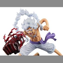 Figura banpresto one piece grandista - monkey d.luffy gear5 - special edition