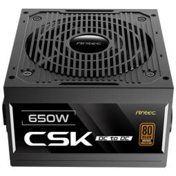 Fuente alimentacion antec csk650dc ec gaming atx 650w negro