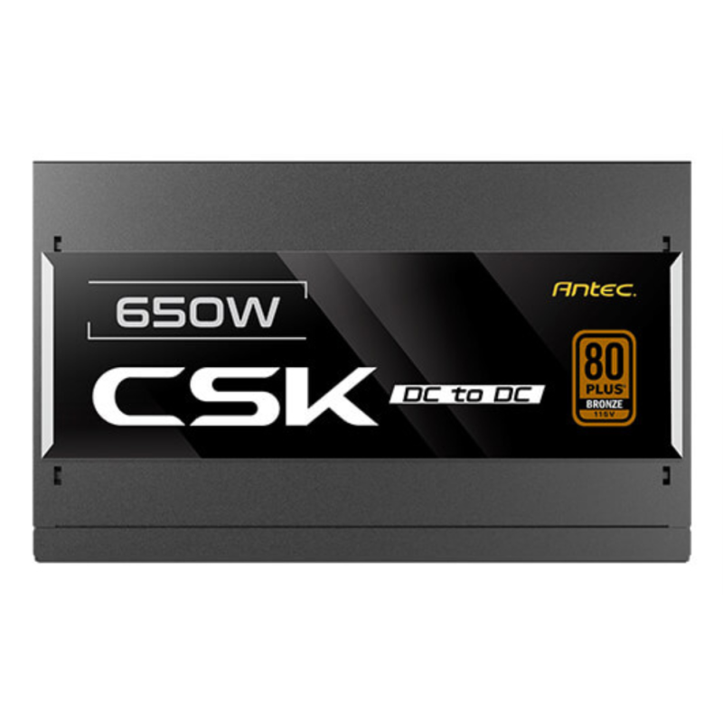 Fuente alimentacion antec csk650dc ec gaming atx 650w negro
