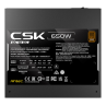 Fuente alimentacion antec csk650dc ec gaming atx 650w negro