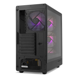 Caja ordenador gaming nox hyperflow hummer aero atx argb cristal templado negro