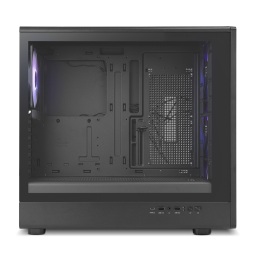 Caja ordenador gaming nox hyperflow hummer aero atx argb cristal templado negro