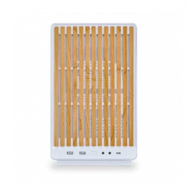 Caja ordenador lian li x dan a3 mini atx madera blanca