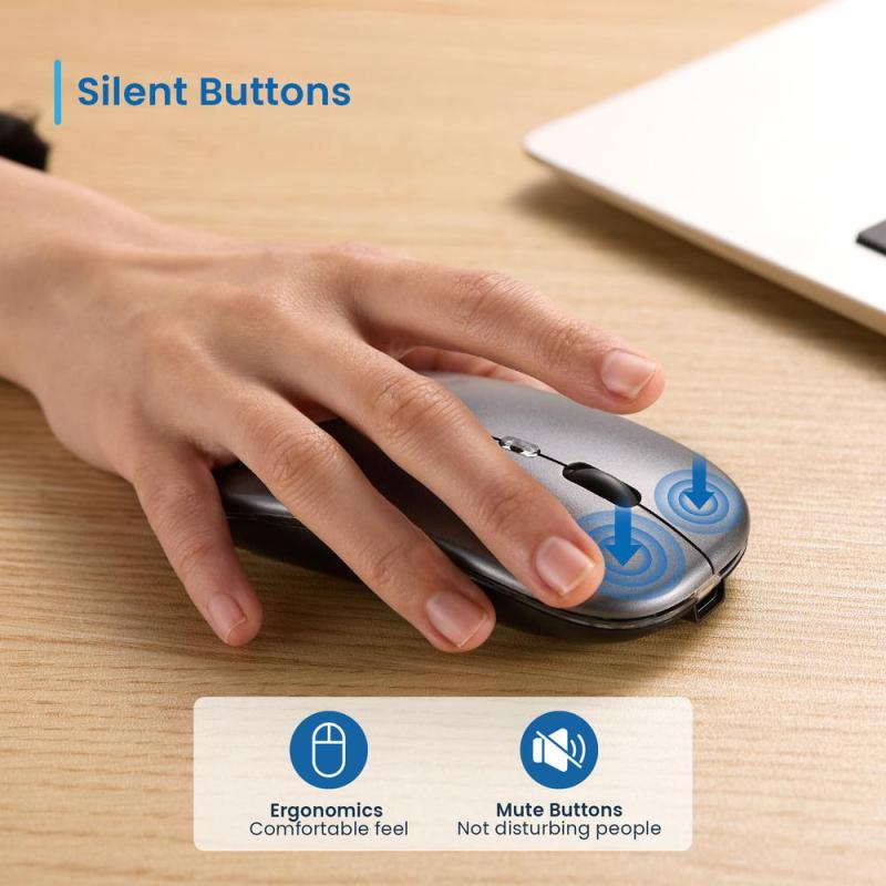 Raton inalambrico gaming ewent ew3242 gris