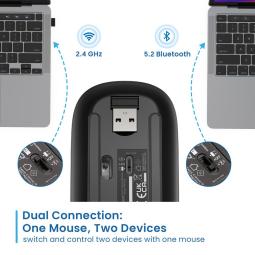 Raton inalambrico gaming ewent ew3242 gris