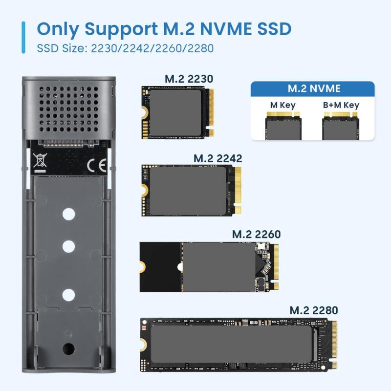 Carcasa ewent ew7060 para ssd m.2 - usb tipo c
