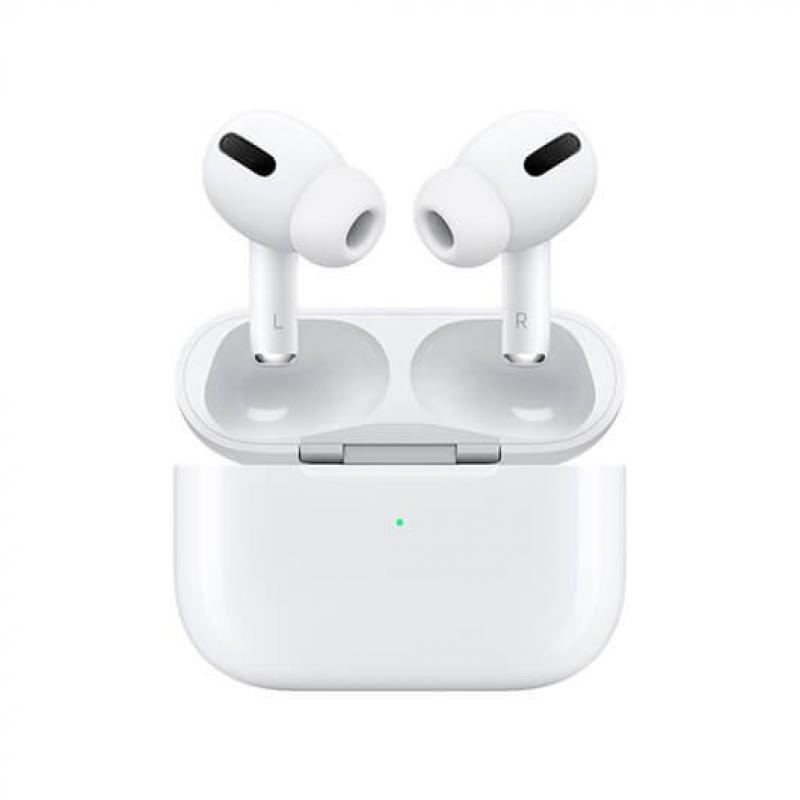 Auriculares apple airpods pro con estuche carga microfono -  bt 5.0 -  chip h1 -  resist.agua -  carga inalambrica - Imagen 1