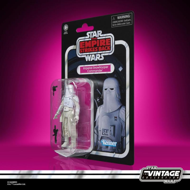 Figura hasbro star wars the empire strikes back imperial snowtrooper commander