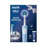 Cepillo dental electrico braun oral - b vitality pro blanco + 2 cabezales y dentifrico