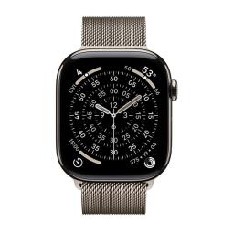 Smartwatch apple watch series 11 gps + cellular 46mm natural titanium milanese loop m - l